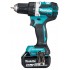 Makita DDF484RT3J drill 2000 RPM 1.8 kg Black, Blue, Silver