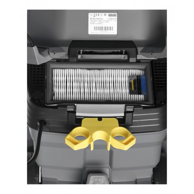 K rcher NT 30/1 Tact Te L Black, Grey, Yellow 30 L 1380 W K rcher NT 30/1 Tact Te L Black, Grey, Yellow 30 L 1380 W