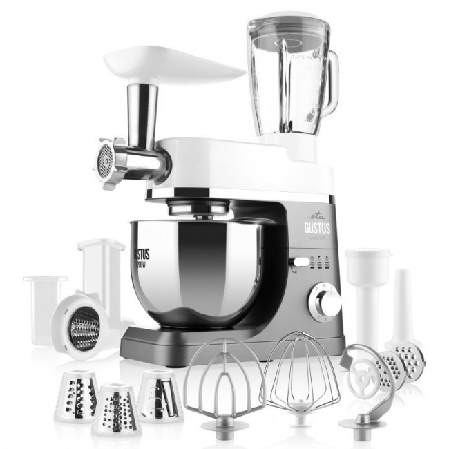 Eta ETA412890010 food processor 1200 W 5.5 L Grey, White