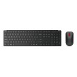 Lenovo 4X31S04814 keyboard Mouse included Office RF Wireless + Bluetooth German Black