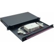 Helos 375561 rack cabinet 1U Black