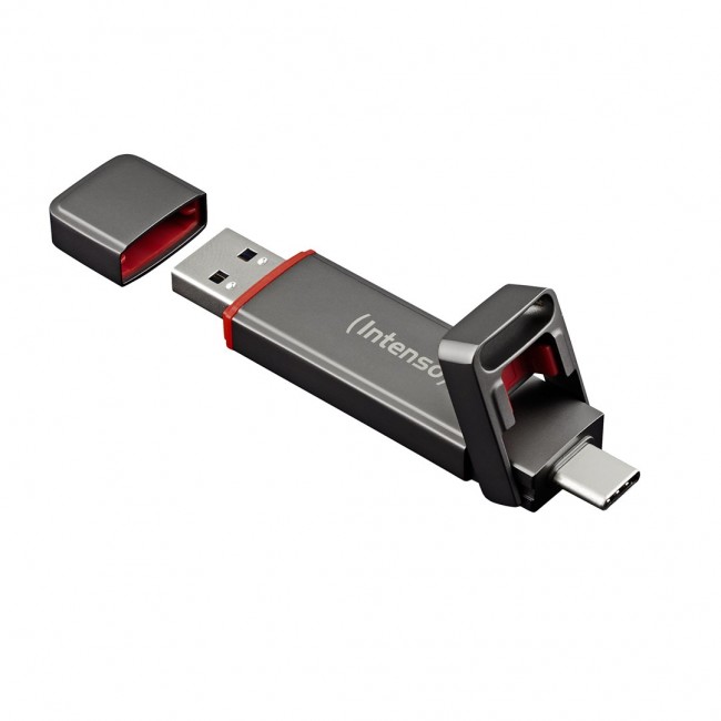 Intenso 3850440 external solid state drive 250 GB USB Type-A / USB Type-C 3.2 Gen 1 (3.1 Gen 1) Anthracite