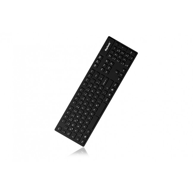 KeySonic KSK-8030 IN (US) keyboard Industrial USB QWERTY US English Black