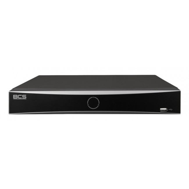BCS BCS-V-NVR1601-4KE(3) network video recorder 1U Black