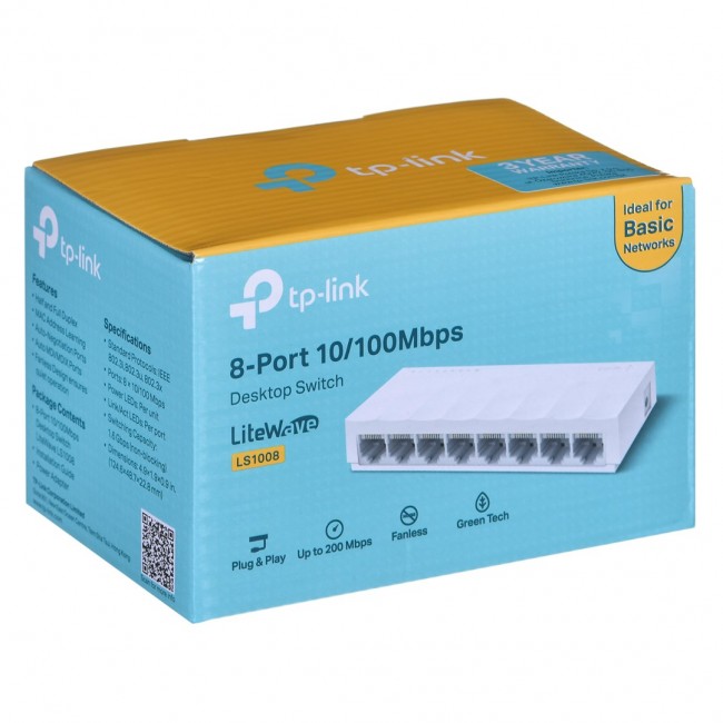 TP-Link 8-Port 10/100Mbps Desktop Network Switch