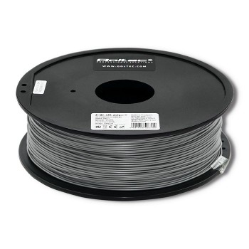 Qoltec Professional 3D Printing Filament | PLA PRO | 1.75mm | 1kg | Silver