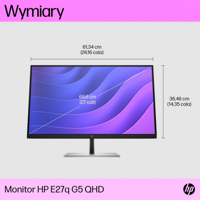 HP E27q G5 computer monitor 68.6 cm (27