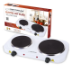 Esperanza EKH007W hob White Countertop Sealed plate 2 zone(s) Esperanza EKH007W hob White Countertop Sealed plate 2 zone(s)