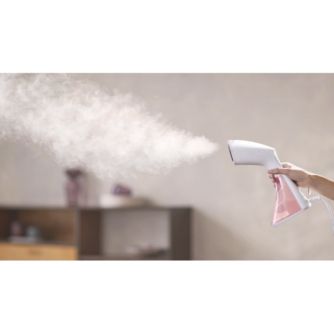 Philips 8000 series GC801/10 garment steamer 0.23 L 1600 W Pink, White Philips 8000 series GC801/10 garment steamer 0.23 L 1600 W Pink, White