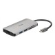 D-Link DUB M810 - 8 in 1 USB C Hub with HDMI/Ethernet/Card Reader/Power Delivery