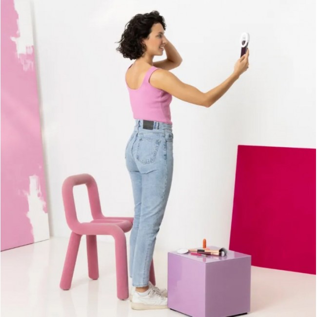 Ecomed 23603 makeup mirror Freestanding Round White Ecomed 23603 makeup mirror Freestanding Round White