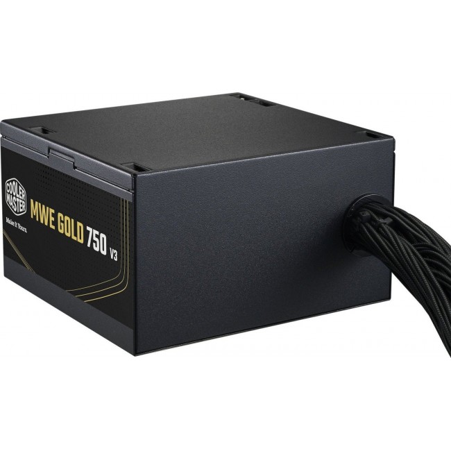 Cooler Master MWE Gold 750 V3 ATX 3.1 power supply unit 750 W 24-pin ATX Black Cooler Master MWE Gold 750 V3 ATX 3.1 power supply unit 750 W 24-pin ATX Black