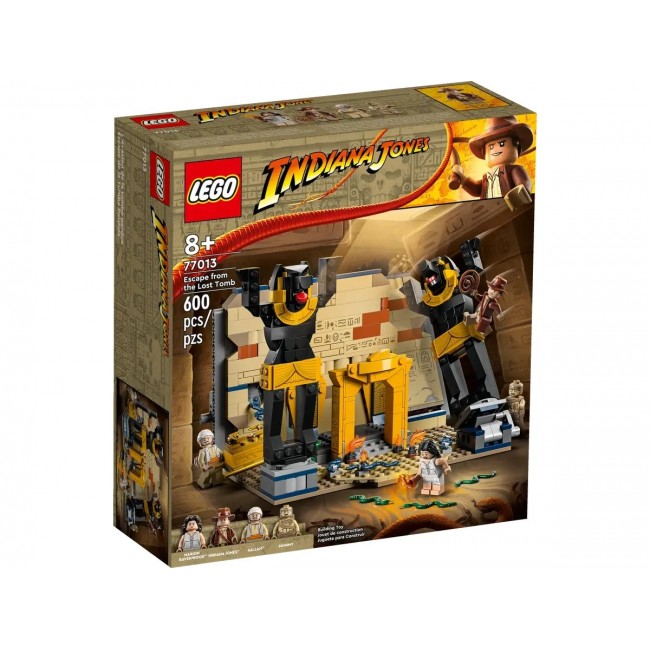 LEGO INDIANA JONES 77013 ESCAPE FROM THE LOST TOMB LEGO INDIANA JONES 77013 ESCAPE FROM THE LOST TOMB