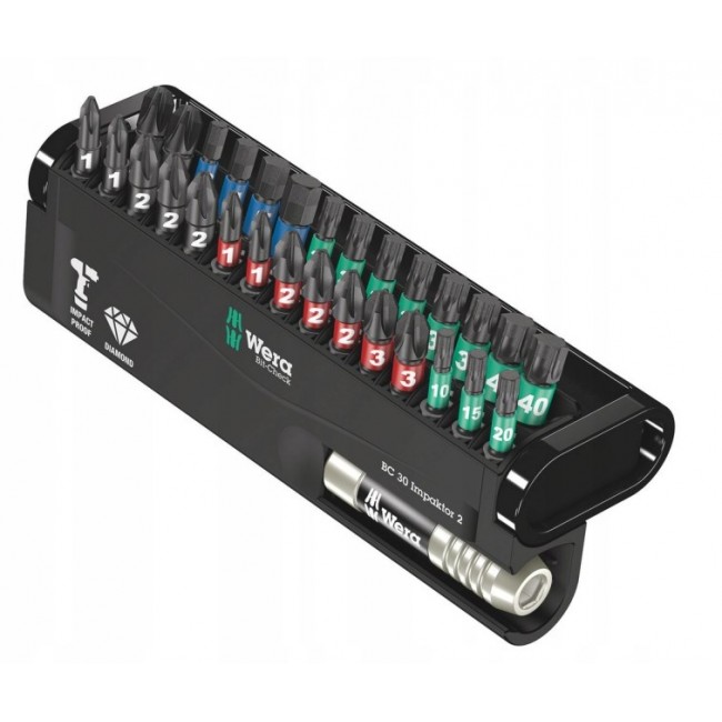 Wera 05057697001 screwdriver bit 30 pc(s) Wera 05057697001 screwdriver bit 30 pc(s)