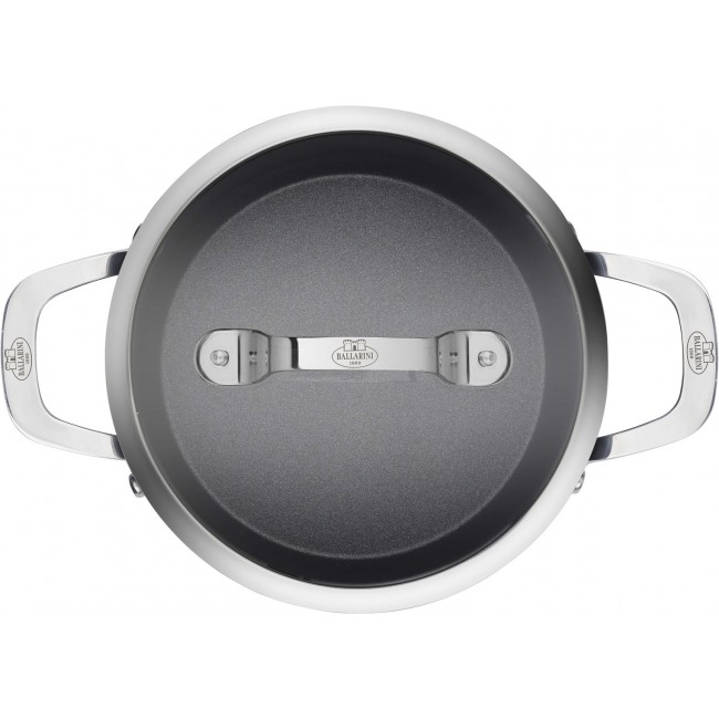 BALLARINI Alba pot with lid titanium 2.7 L ALBG2LD.20D BALLARINI Alba pot with lid titanium 2.7 L ALBG2LD.20D