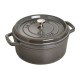 STAUB Cast iron round pot 40500-246-0 3.8l graphite STAUB Cast iron round pot 40500-246-0 3.8l graphite