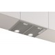 Bosch Serie 4 DHL555BM cooker hood Built-in Metallic, Silver 604 m /h