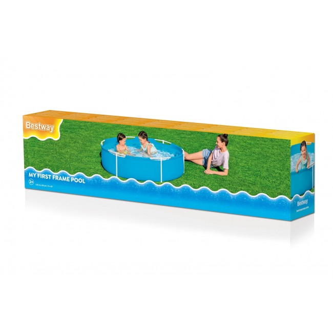 Bestway My First Frame Above Ground Pool 1.52 m x 38 cm Bestway My First Frame Above Ground Pool 1.52 m x 38 cm