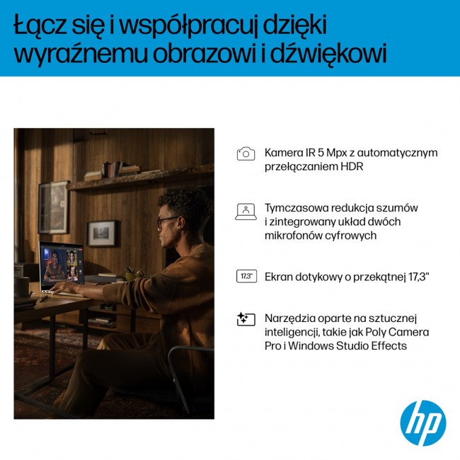 HP OmniBook 7 Next Gen AI 17-DC0073CL Copilot+ PC Intel Core Ultra 7 258V Laptop 43.9 cm (17.3 HP OmniBook 7 Next Gen AI 17-DC0073CL Copilot+ PC Intel Core Ultra 7 258V Laptop 43.9 cm (17.3