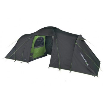 High Peak Como 4.0 Green, Grey Vis-a-vis tent