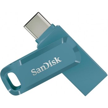SanDisk Ultra Dual Drive Go USB 256GB USB flash drive USB Type-A / USB Type-C 3.2 Gen 1 (3.1 Gen 1) Blue