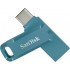 SanDisk Ultra Dual Drive Go USB 256GB USB flash drive USB Type-A / USB Type-C 3.2 Gen 1 (3.1 Gen 1) Blue