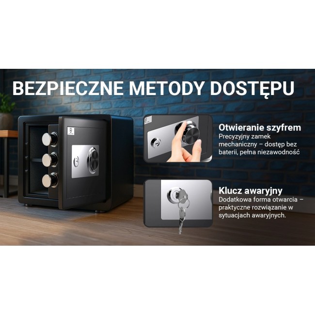 Extralink Lock Star M-30 | Cipher-Mech. Safe Extralink Lock Star M-30 | Cipher-Mech. Safe