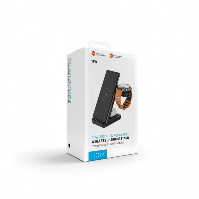 FIXED Powerstation for Garmin, black