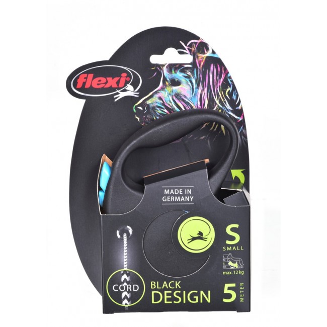 Flexi Black Design S 5 m Dog Retractable lead Flexi Black Design S 5 m Dog Retractable lead