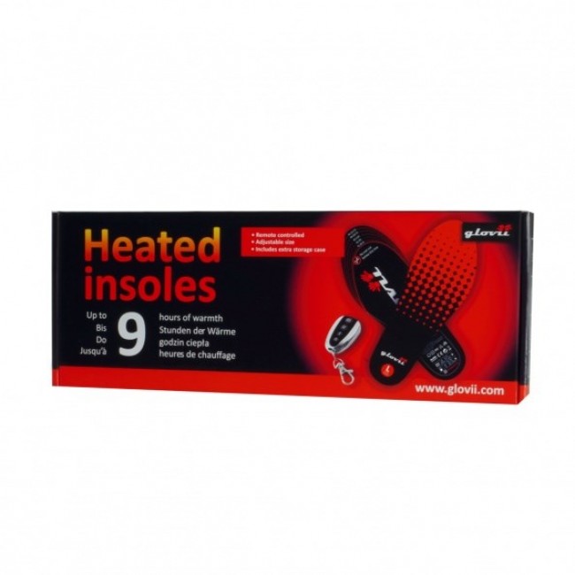 Heated insoles with remote control, size: M (35-40), L (41-46) Heated insoles with remote control, size: M (35-40), L (41-46)