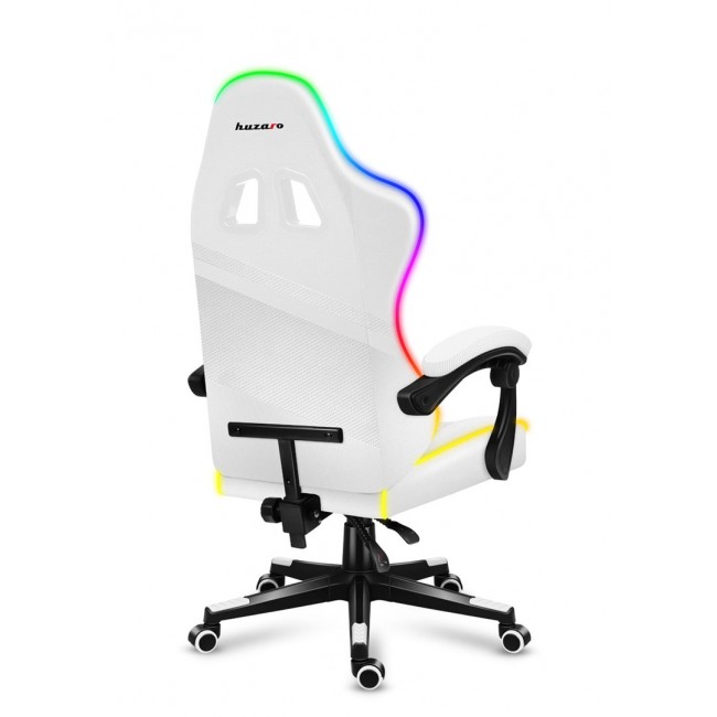 Gaming chair - Huzaro Force 4.4 RGB White Gaming chair - Huzaro Force 4.4 RGB White