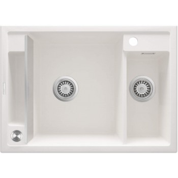 Magnetic granite sink 1.5-bowl