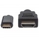 Manhattan USB-C to HDMI Cable, 4K@30Hz, 1m, Black, Male to Male, Three Year Warranty