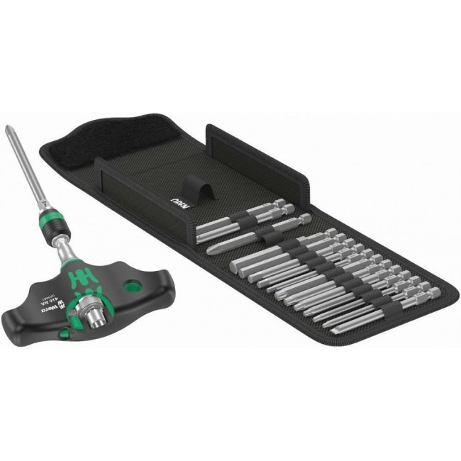 Wera 05023471001 ratchet wrench 17 pc(s) Black, Green Wera 05023471001 ratchet wrench 17 pc(s) Black, Green