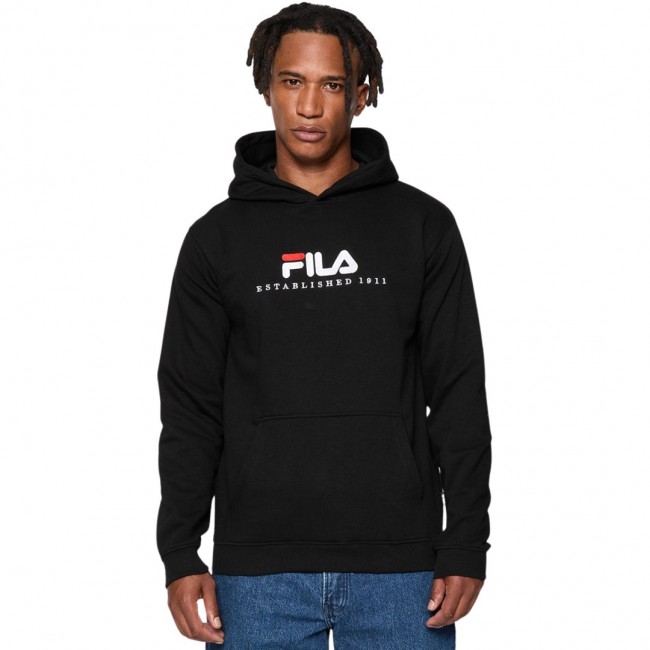 Fila Brunssum Men's Sweatshirt Black FAU0145 80010 M Fila Brunssum Men's Sweatshirt Black FAU0145 80010 M