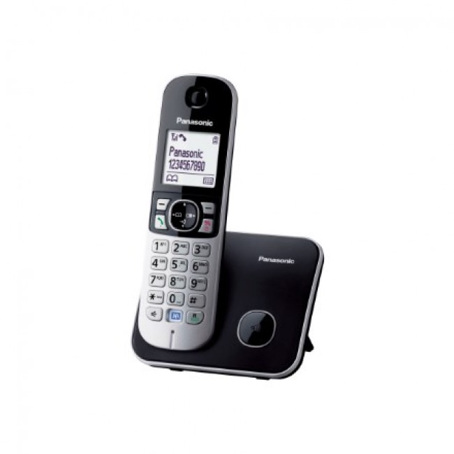 Panasonic KX-TG6811 DECT telephone Caller ID Black Panasonic KX-TG6811 DECT telephone Caller ID Black
