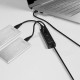 Axagon HUE-S2BL interface hub USB 3.2 Gen 1 (3.1 Gen 1) Type-A 5000 Mbit/s Black Axagon HUE-S2BL interface hub USB 3.2 Gen 1 (3.1 Gen 1) Type-A 5000 Mbit/s Black