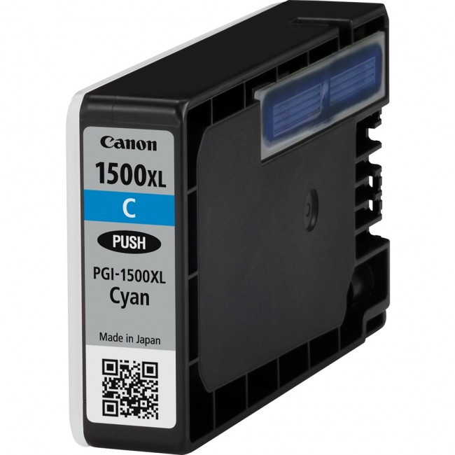 Canon PGI-1500XL High Yield Cyan Ink Cartridge Canon PGI-1500XL High Yield Cyan Ink Cartridge