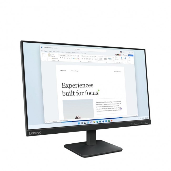 Lenovo L24-4e computer monitor 60.5 cm (23.8 Lenovo L24-4e computer monitor 60.5 cm (23.8