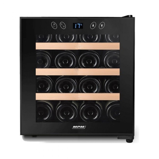 MPM MPM-48-CW-48 Thermoelectric beverage cooler Freestanding Black 16 bottle(s) MPM MPM-48-CW-48 Thermoelectric beverage cooler Freestanding Black 16 bottle(s)