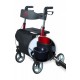 Aluminium four-wheel walker AT51006