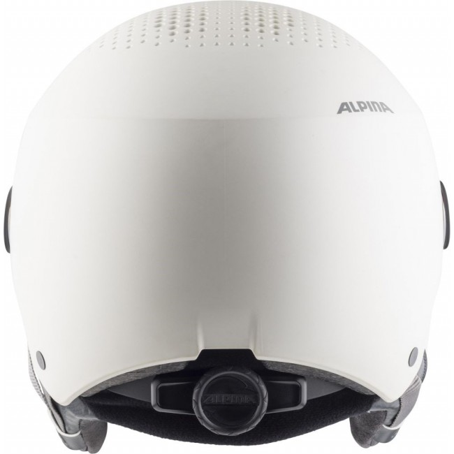 WINTER HELMET ALPINA ARBER VISOR Q-LITE WHITE MATT 54-58 WINTER HELMET ALPINA ARBER VISOR Q-LITE WHITE MATT 54-58