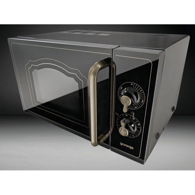 Gorenje Microwave oven with grill MO4250CLB Free standing, 20 L, Grill, Mechanic, 700 W, Black, Defrost function Gorenje Microwave oven with grill MO4250CLB Free standing, 20 L, Grill, Mechanic, 700 W, Black, Defrost function