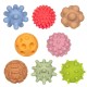 Sensory balls without holes TULLO pastel, 8 pcs Sensory balls without holes TULLO pastel, 8 pcs