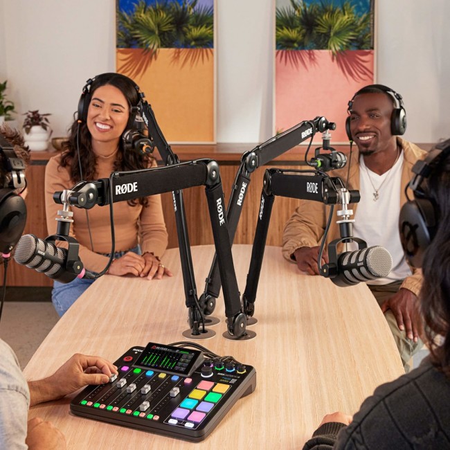 R DE PSA1+ Boom microphone stand