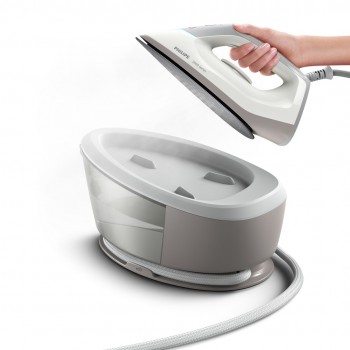 Philips 2000 series PSG2000/80 steam ironing station 2400 W 1.4 L Ceramic soleplate Grey, White