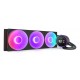 NZXT Kraken Elite 420 RGB Processor All-in-one liquid cooler 14 cm Black 1 pc(s)