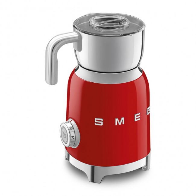 Milk frother Smeg 50's Style red