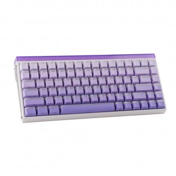 HERO84 HE White+Purple+Gradient+LIGHT JadeKing RGB AULA gasket keyboard