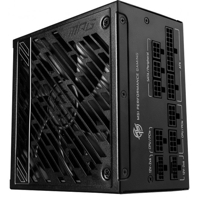 MSI MPG A1250GS 1250W PCIE5 80+ Gold power supply (306-7ZPFX11-CE0)